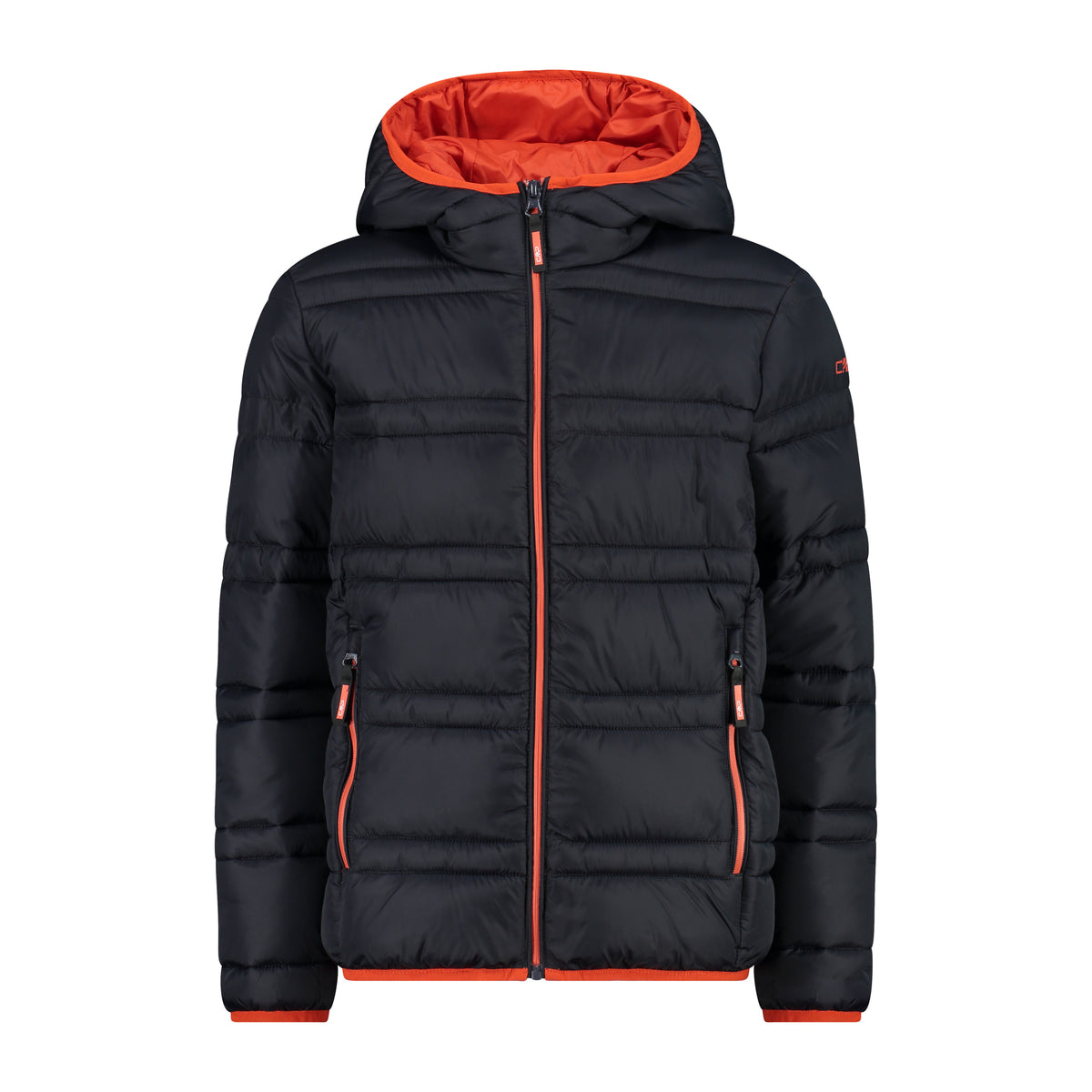 Piumino Antracite Full Zip