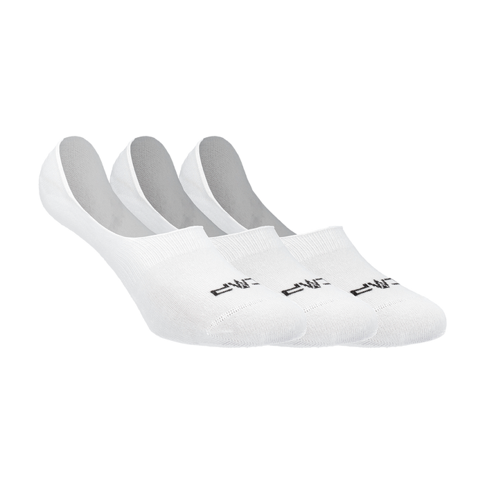 Calzino Parapiede Bambu Tripack Bianco