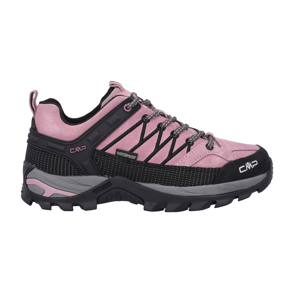 Scarpe Rigel Low Trekking Waterproof Grigio-Fucsia