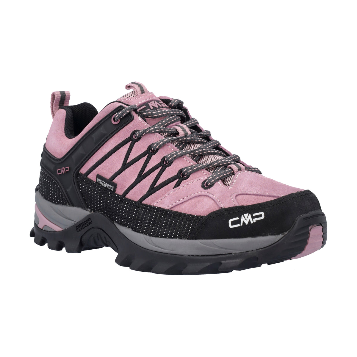 Scarpe Rigel Low Trekking Waterproof Grigio-Fucsia