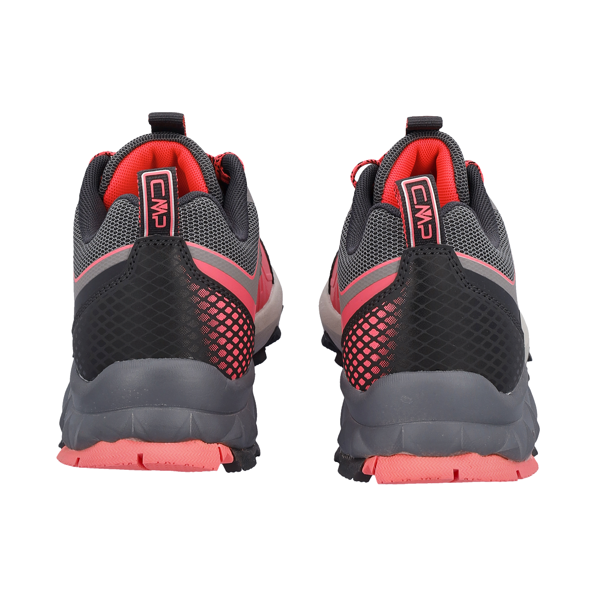 Scarpa Sportiva Veloce Laky Cemento_Rosso