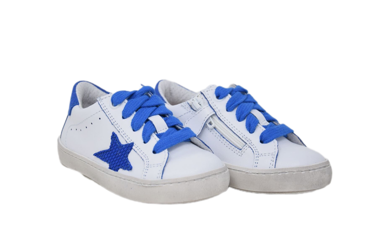 Sneaker Strappo Stella Blu