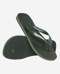 Infradito Havaianas Brasil Logo Green Olive