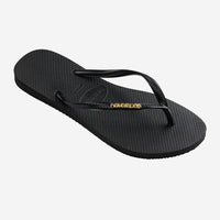 Infradito Havaianas Logo Metallic Black