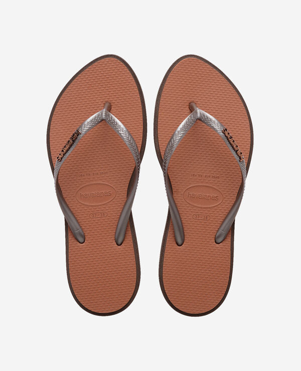 Infradito Havaianas Slim Point Dark Brown