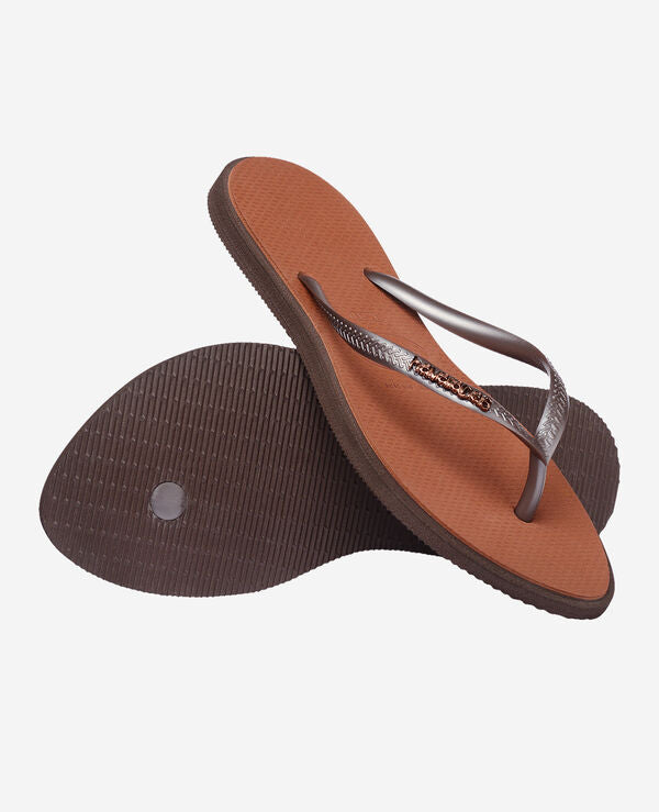 Infradito Havaianas Slim Point Dark Brown