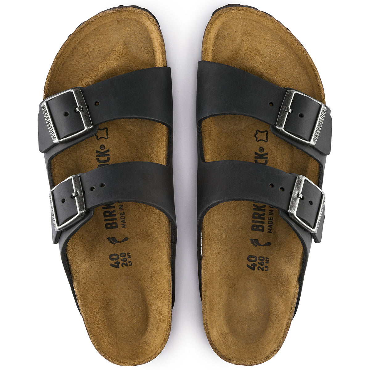 Arizona black Oiled Leather
