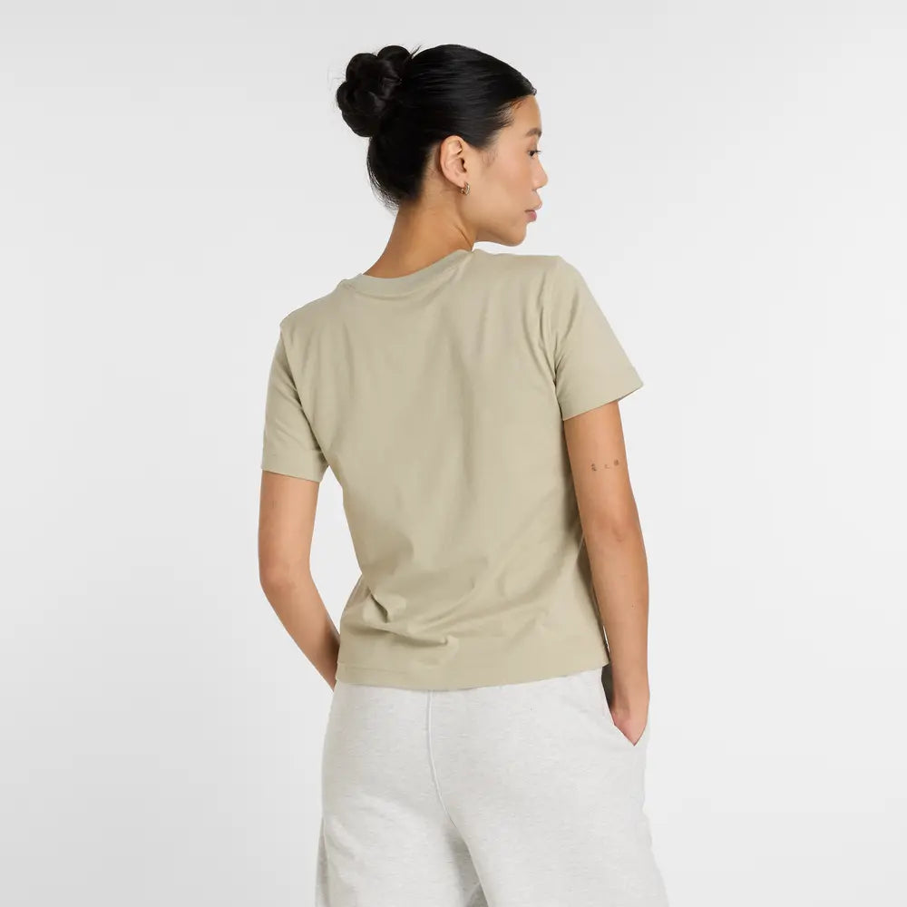 T-shirt da donna Con Logo Jersey Olivine
