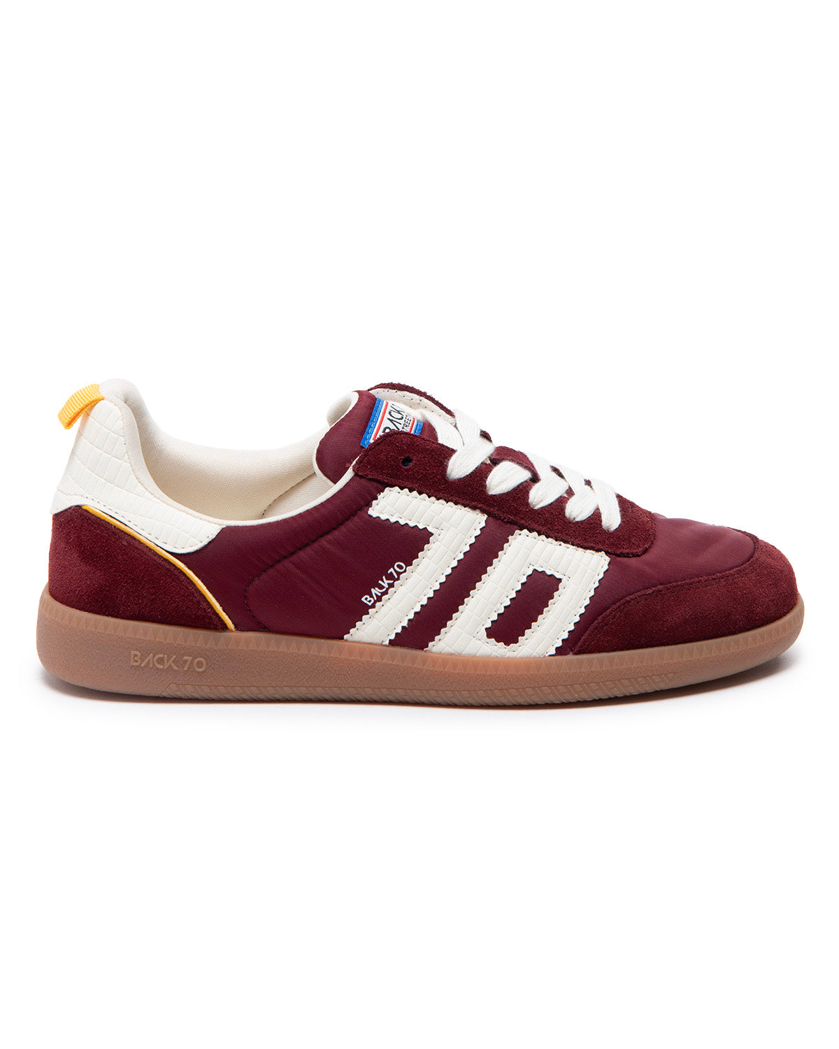 Sneakers Cloud Nappa Sponge Wine Suede