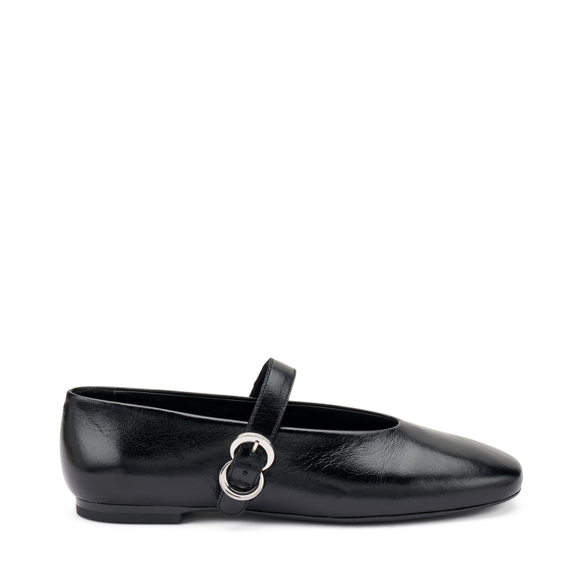 Ballerina Con Cinturino Nera