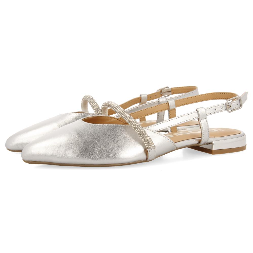 Ballerina Slingback Argento