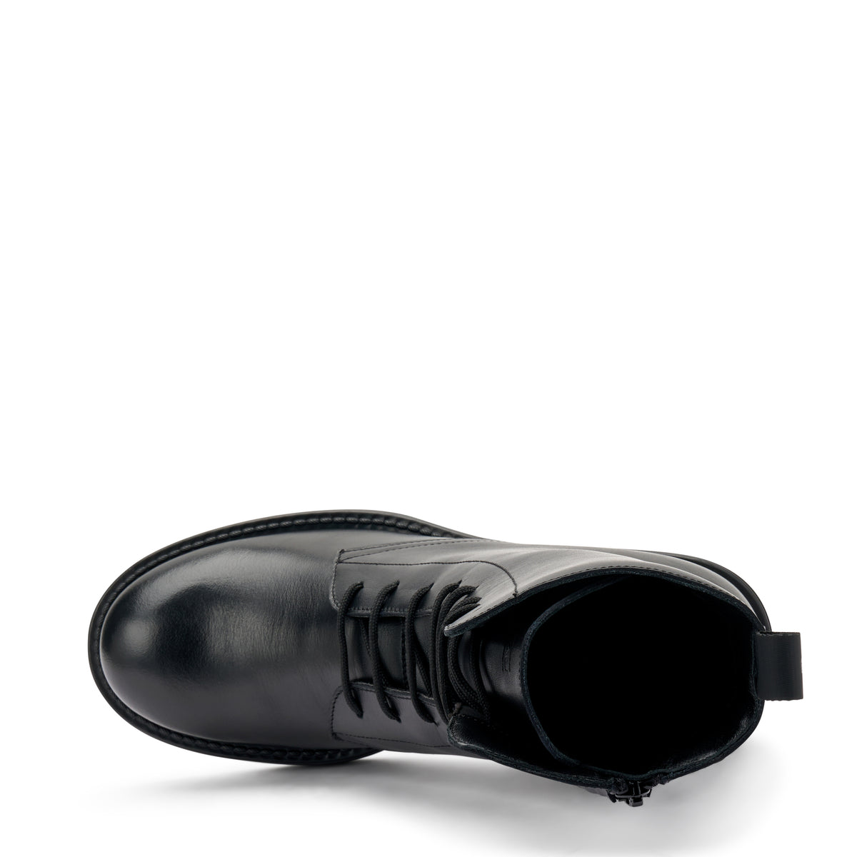 Stivaletto Da Donna Laccio Tacco Nero