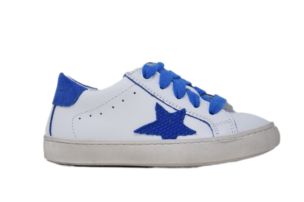 Sneaker Strappo Stella Blu