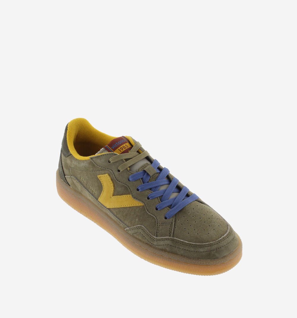 Sneaker Smash Suede Verde Kaki