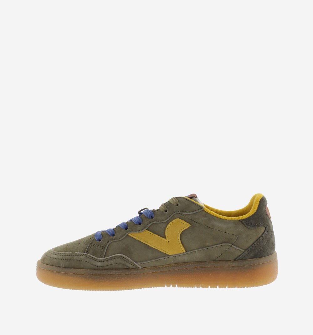 Sneaker Smash Suede Verde Kaki