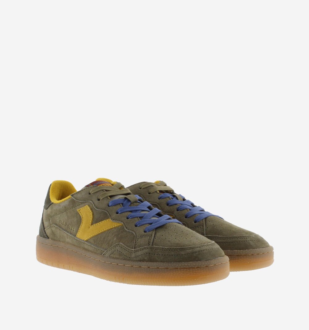 Sneaker Smash Suede Verde Kaki