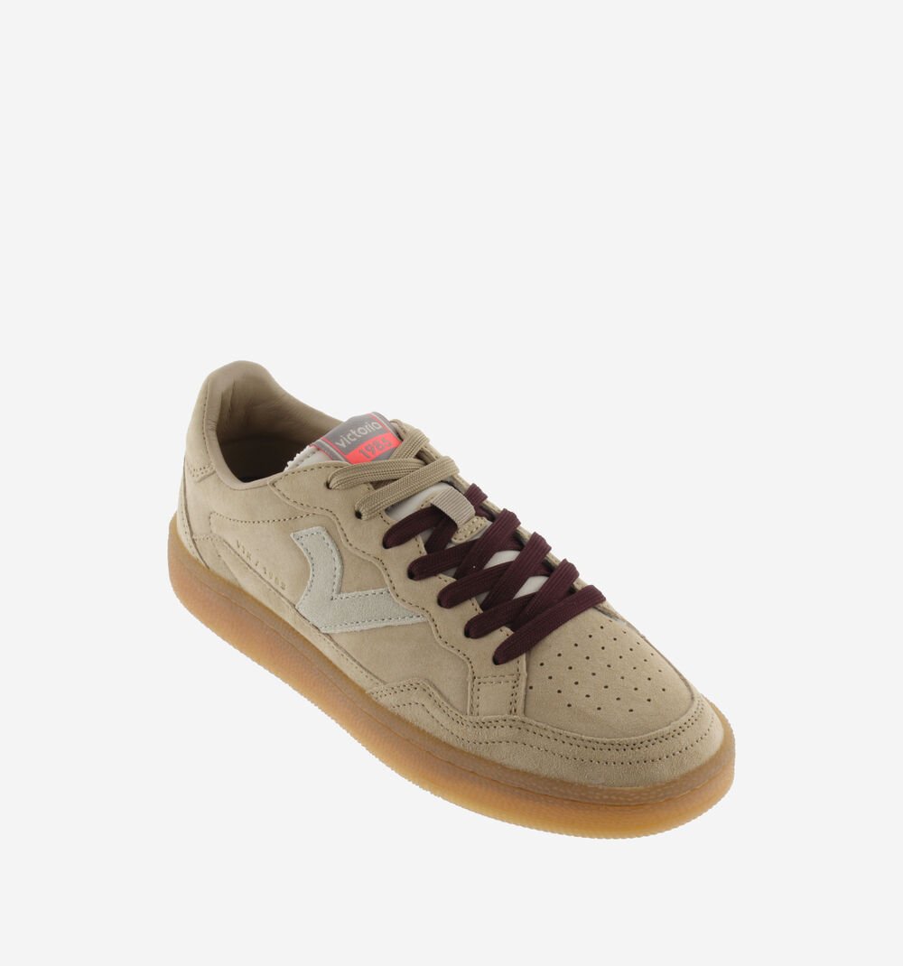 Sneaker Smash Suede Beige