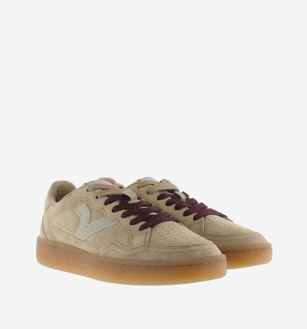 Sneaker Smash Suede Beige