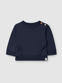 Felpa Girocollo Azzurro