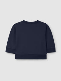 Felpa Girocollo Azzurro