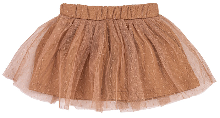 Gonna In Toulle Marrone