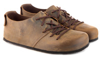 Scarpa Pelle Montana Ingrassato Marrone