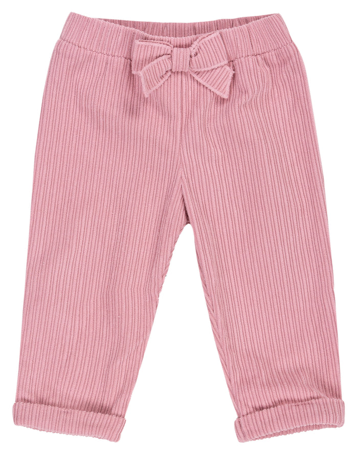Pantalone Lungo Bambina Cargo Rosa