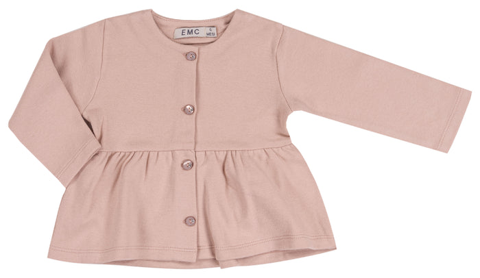 Giacchina In Felpa Beige