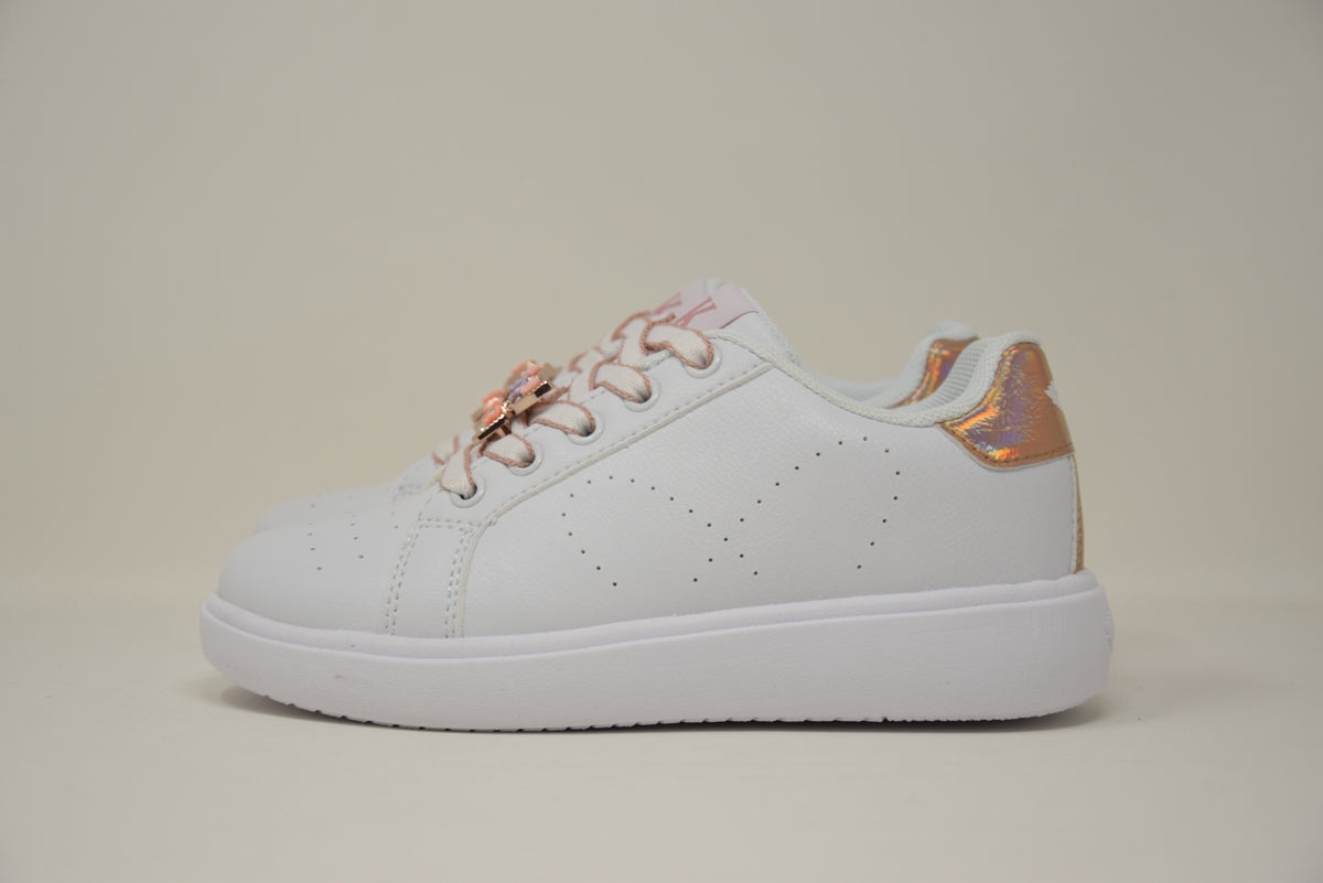 Sneakers Cloe Bianco Con Gioiello