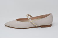 Ballerina Beige Con Cinturino B