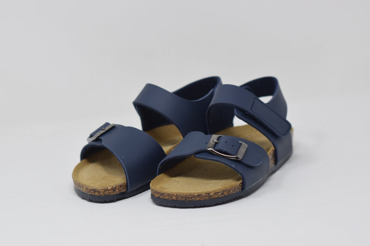 Sandalo Da Bambino Blu con strappo