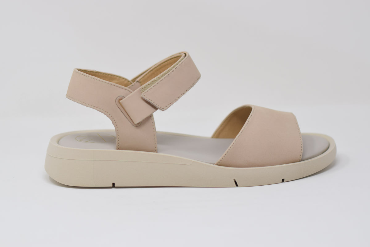 Sandalo Morbido In Nabuk Beige