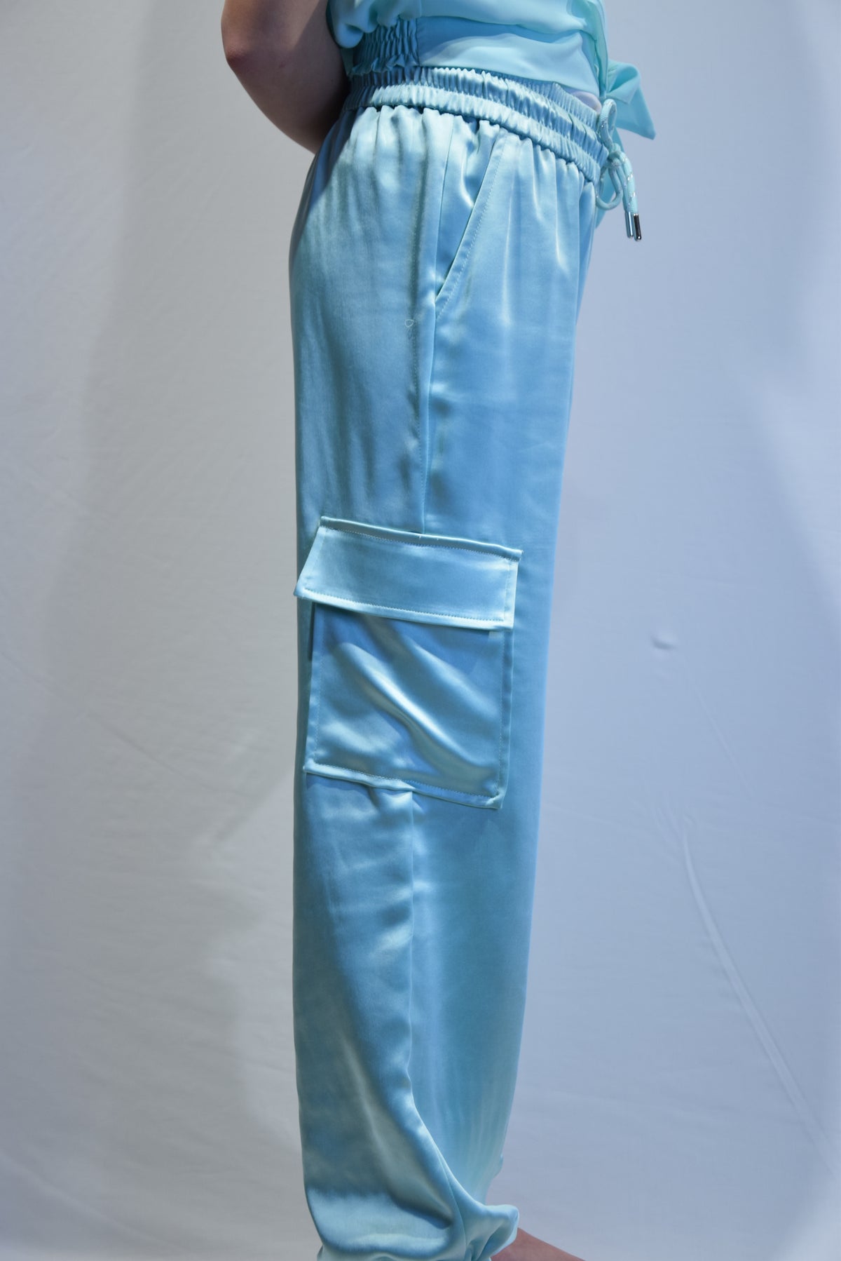 Pantalone Elegante Acquamarina