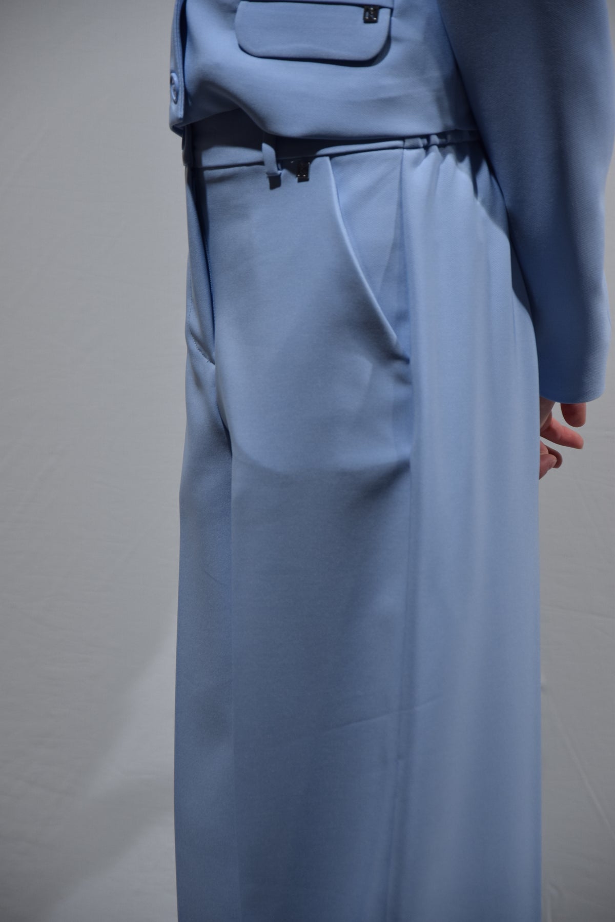 Giacca Elegante Azzurra