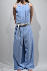 Tuta Elegante Jampsuit Azzurra