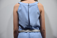 Tuta Elegante Jampsuit Azzurra
