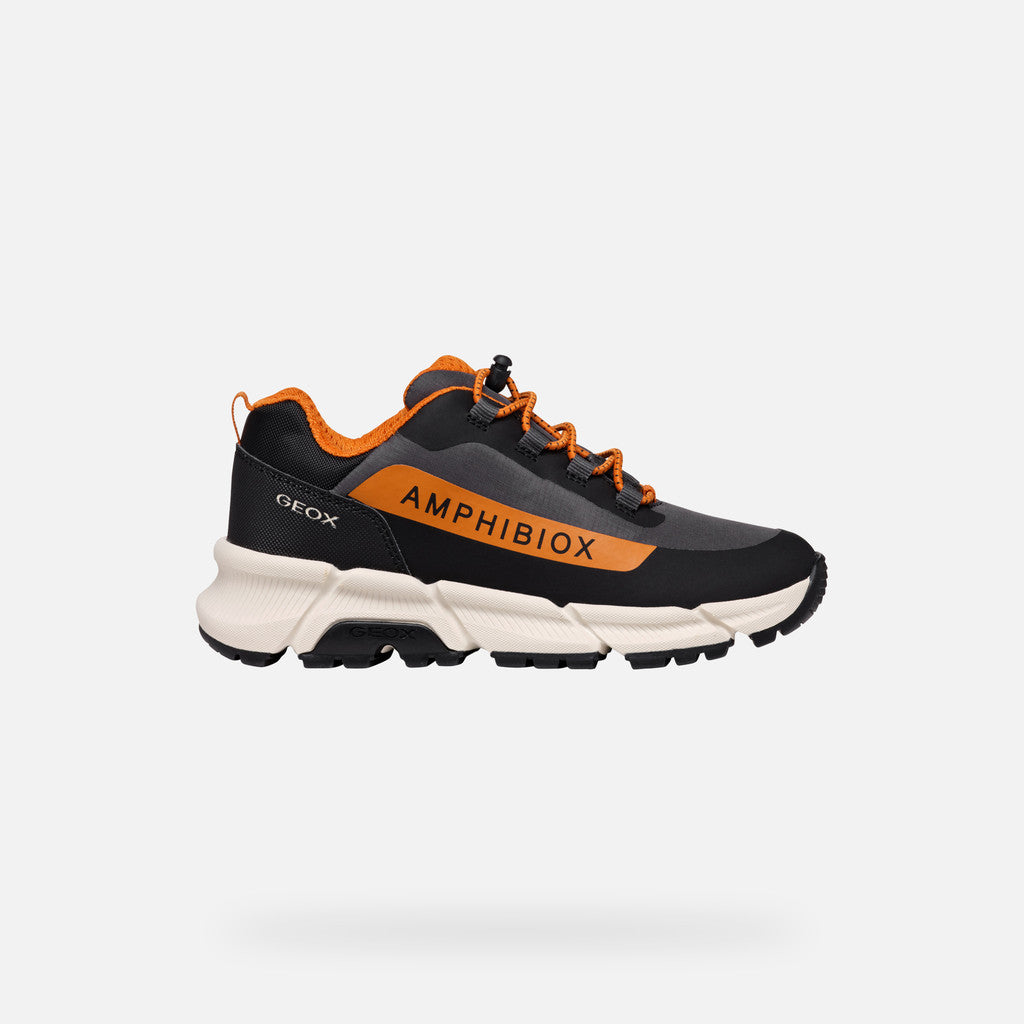 Sneaker Flexyper Dk Grey Dk Orange