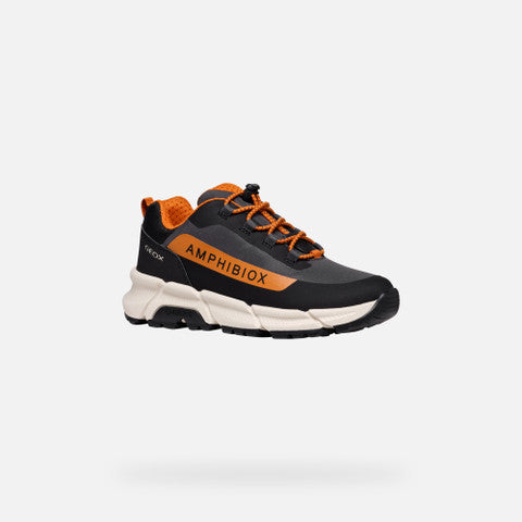 Sneaker Flexyper Dk Grey Dk Orange