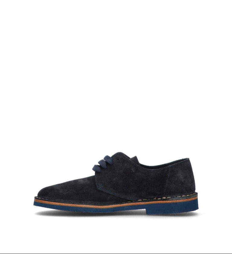 Scarpa Da Uomo Camoscio Blu