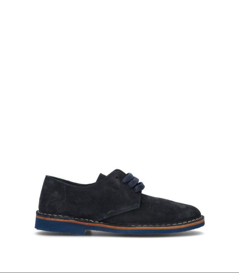 Scarpa Da Uomo Camoscio Blu