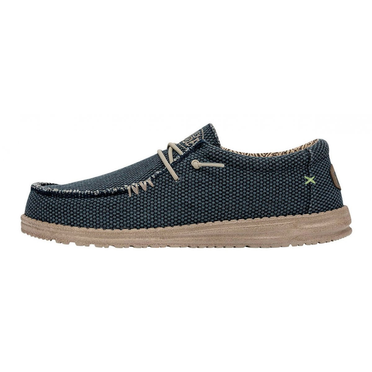 Scarpa Uomo Wally Braided Blu