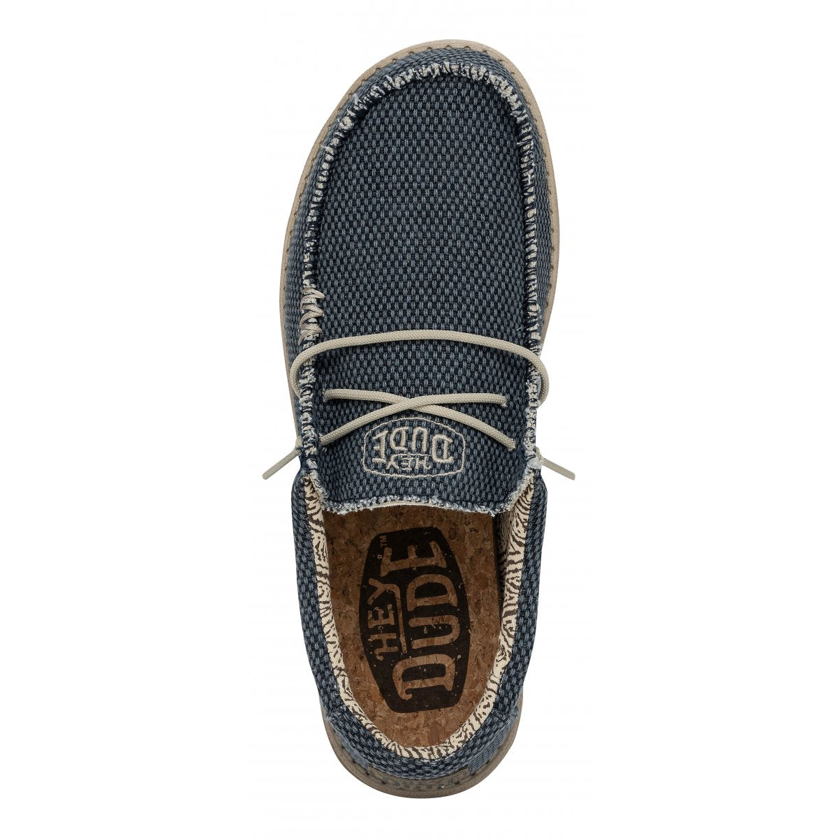 Scarpa Uomo Wally Braided Blu