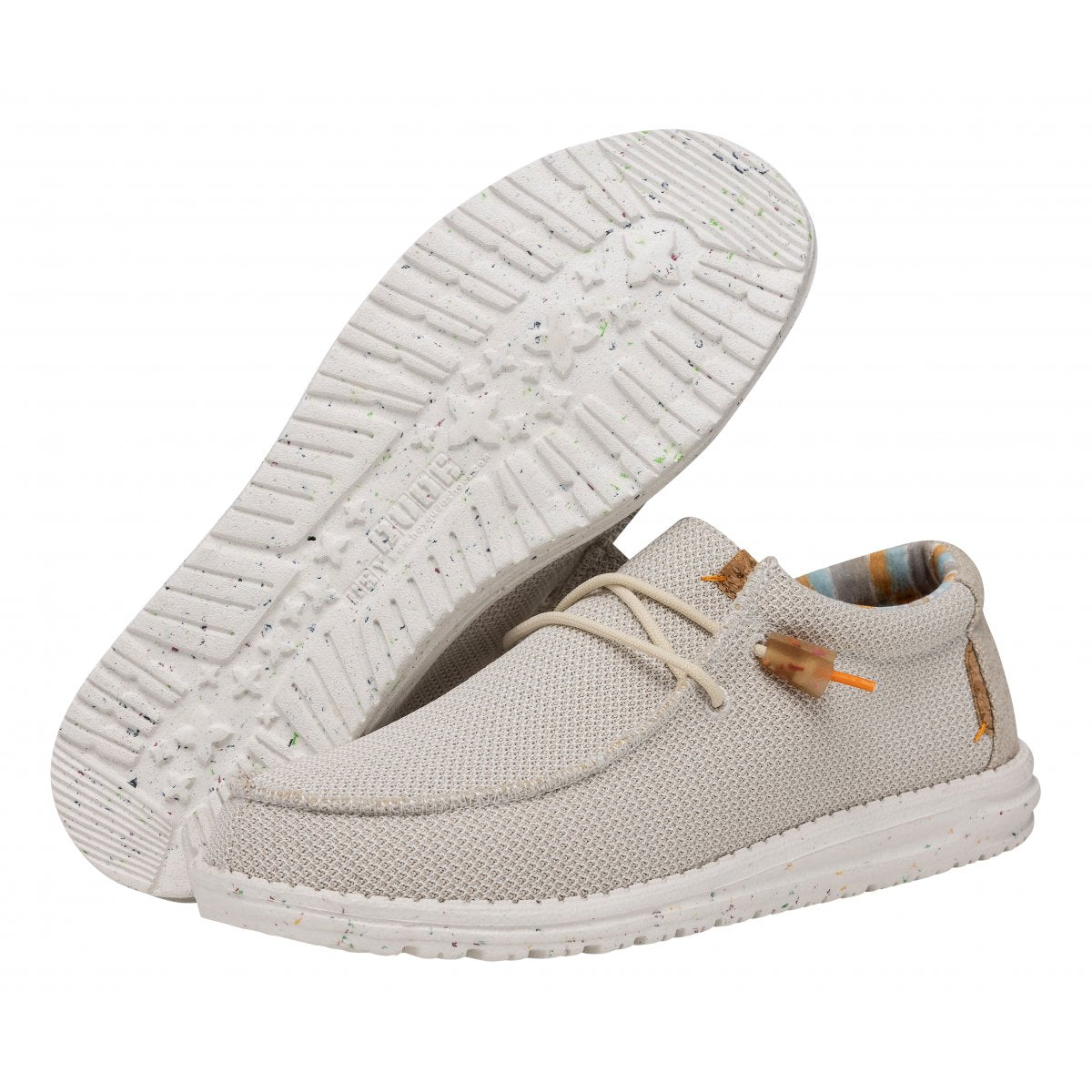 Scarpa Uomo Wally Eco Stretch Beige