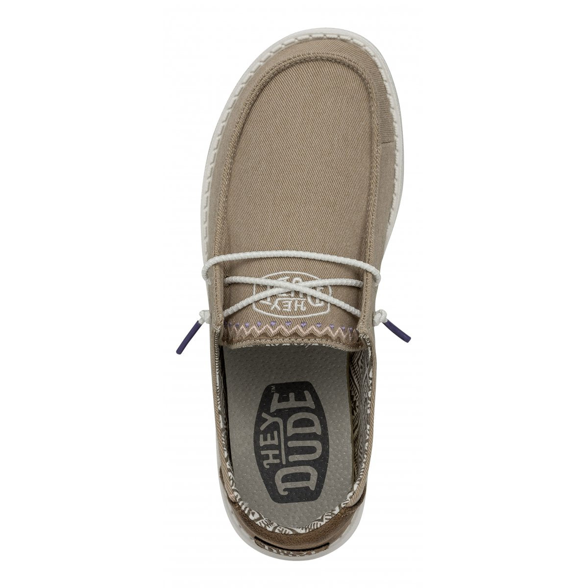 Scarpa Donna Wendy Tempe Beige fodera Fantasy