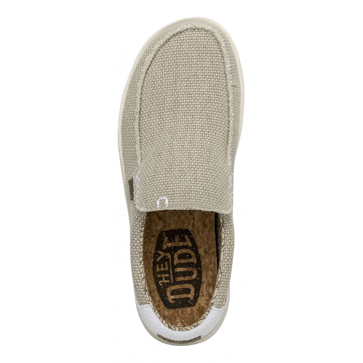 Scarpa Uomo Mikka Braided Beige Slip On