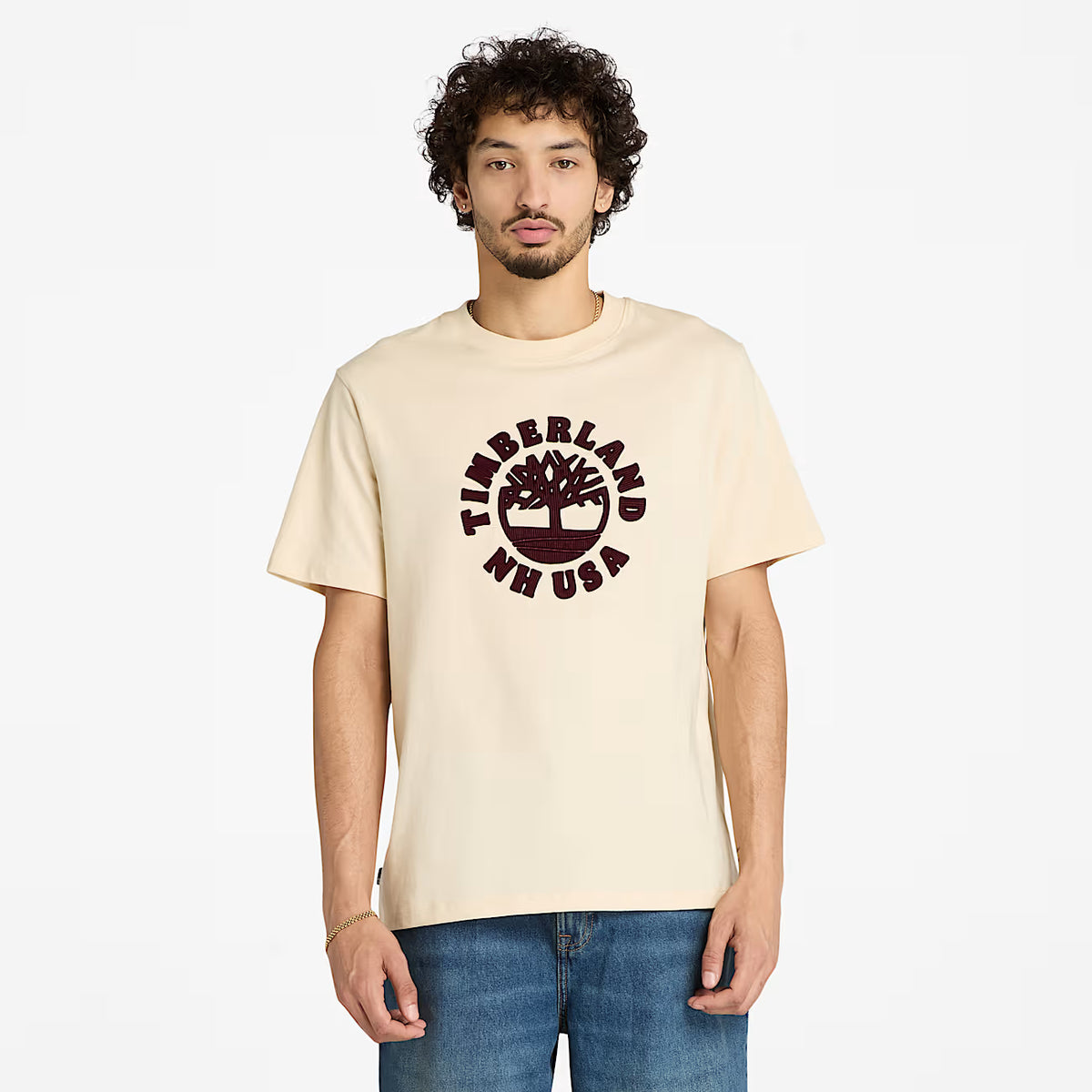 T-Shirt Da Uomo Holiday Beige