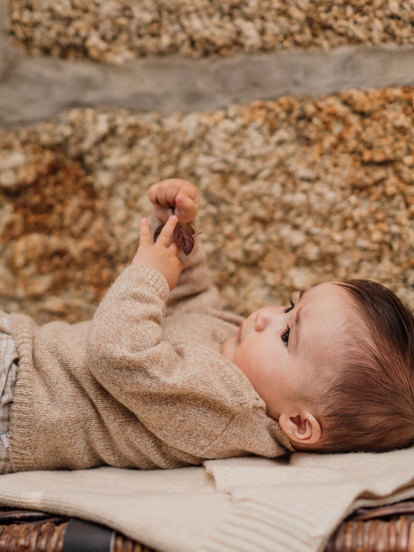 Golfino In Lana Marrone