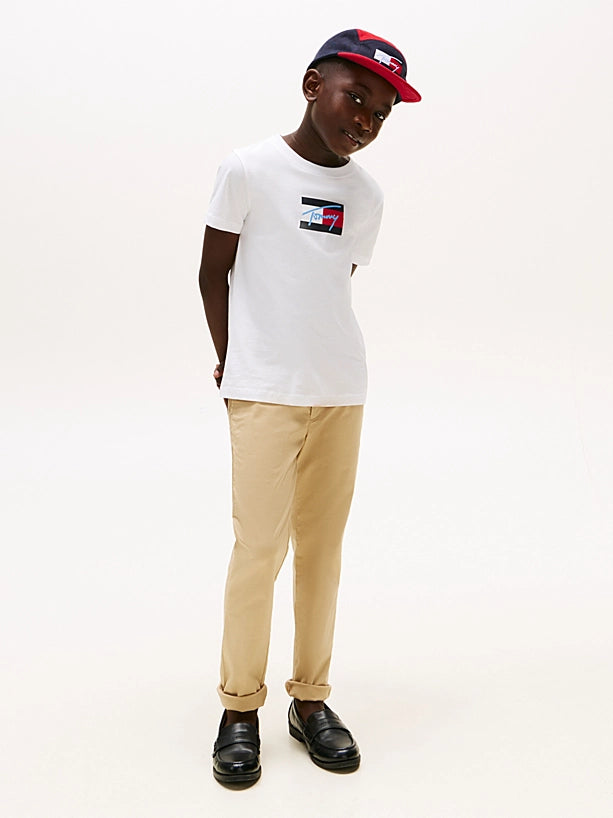 T-Shirt Tommy Bianco White
