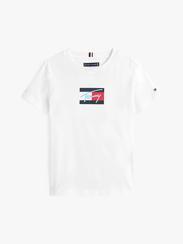 T-Shirt Tommy Bianco White