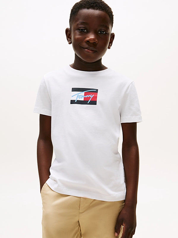 T-Shirt Tommy Bianco White